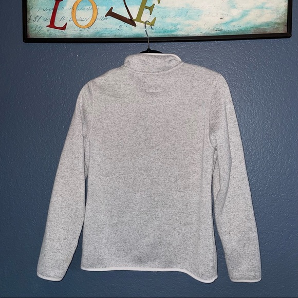 - Faded Glory jacket women’s size small 4/6 light heather gray zip fleece - Picture 4 of 10